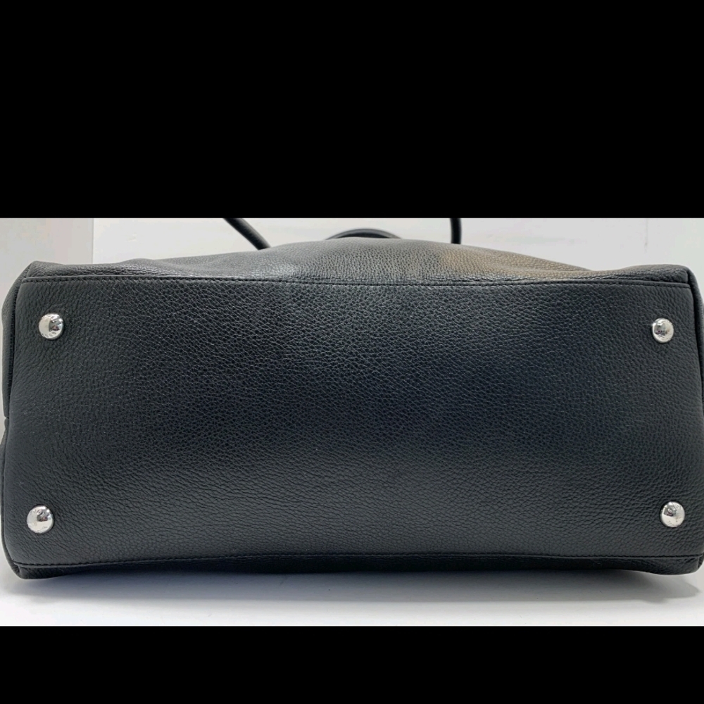 Michael Kors Black Leather Handbag - Picture 4 of 14